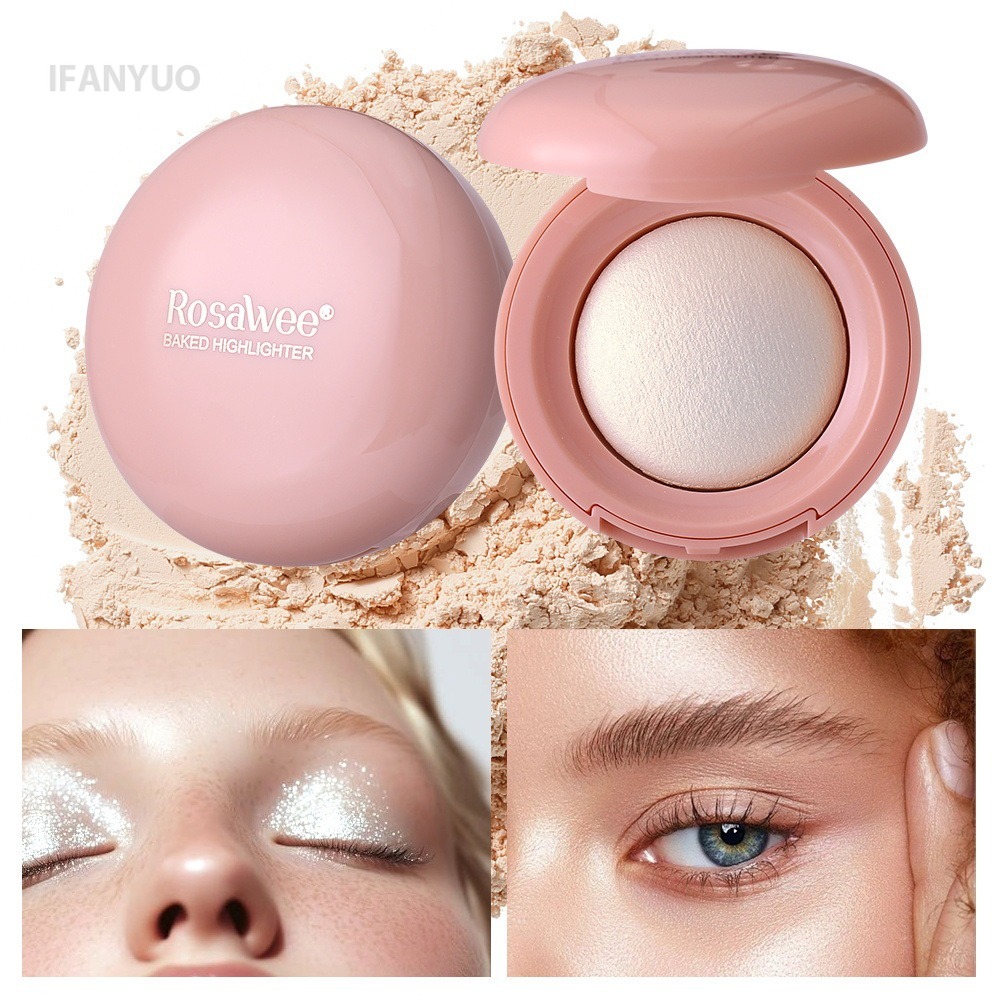 3D Face Highlighter Powder Ins - Rare Beauty Makeup Highlighter ulasan dan harga
