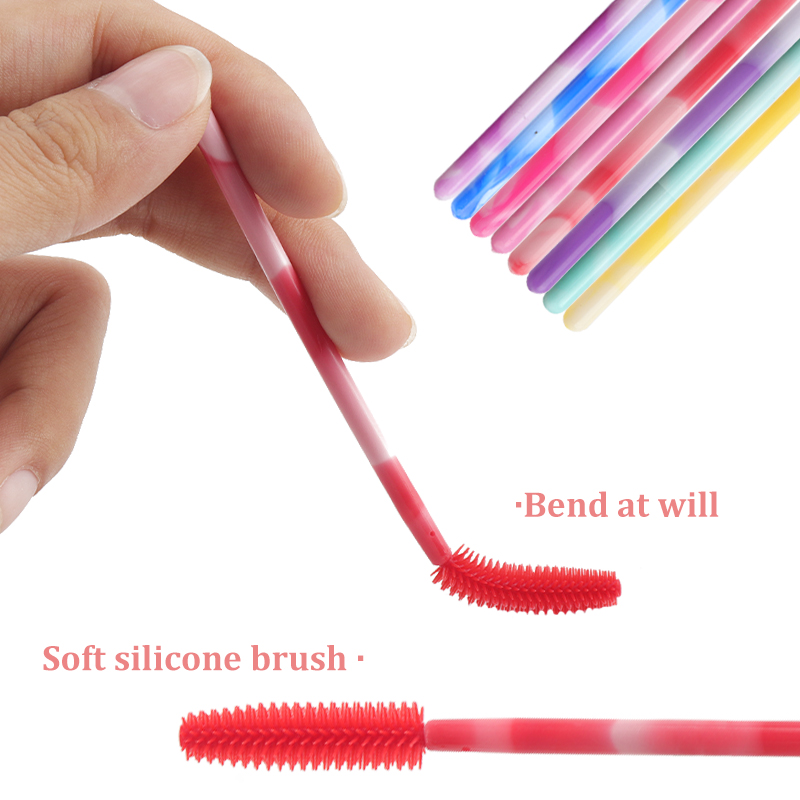 50/100Pcs Disposable Silicone  - Beauty Makeup Brands ulasan dan harga