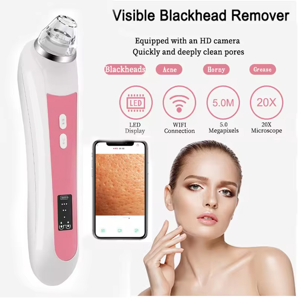 6 Heads Pore Cleaner Blackhead - Pore Vacuum ulasan dan harga