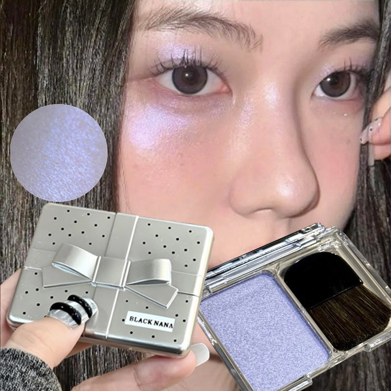 Punk Ice Purple Eyeshadow Face - Rare Beauty Makeup Highlighter ulasan dan harga