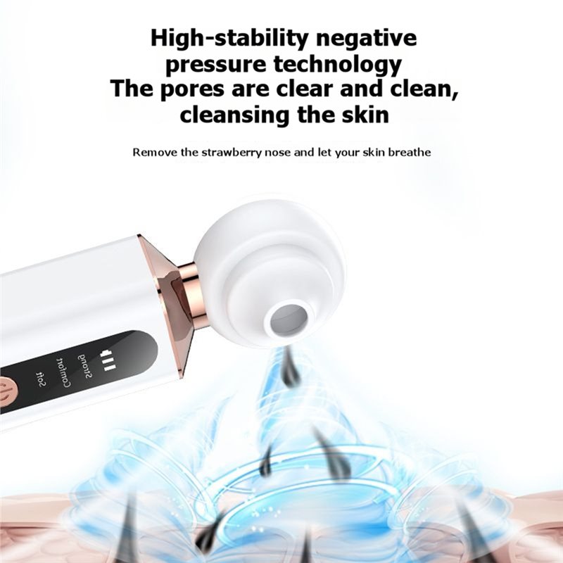 Blackhead Removal Tool With 3  - Pore Vacuum ulasan dan harga