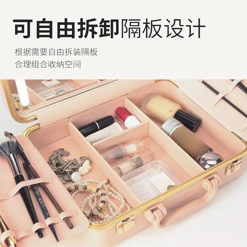 Handheld Lighted Makeup Case,  - Beauty Lab Makeup ulasan dan harga