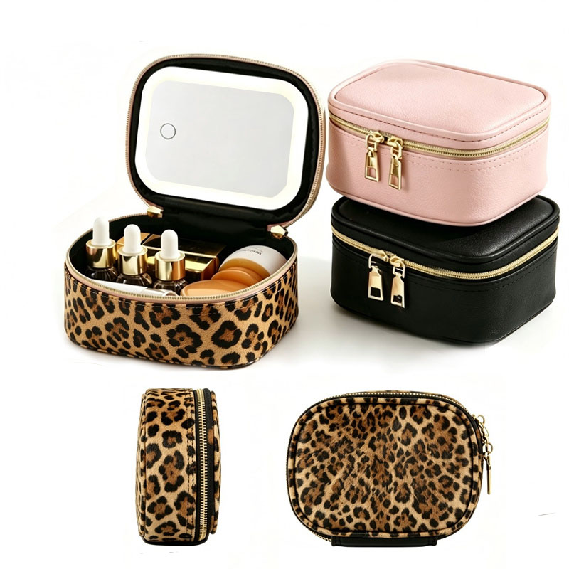 Portable LED Makeup Storage Ba - Beauty Makeup Case ulasan dan harga