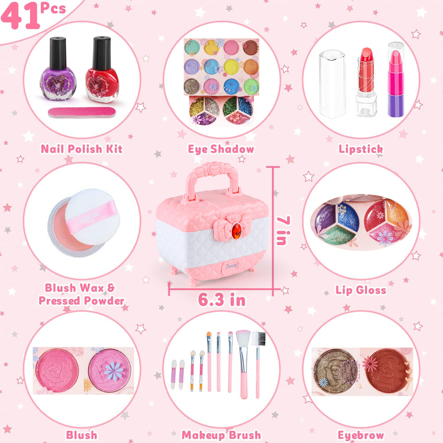 Kids Makeup Toy Kit for Girls, - Beauty Makeup For Kids ulasan dan harga