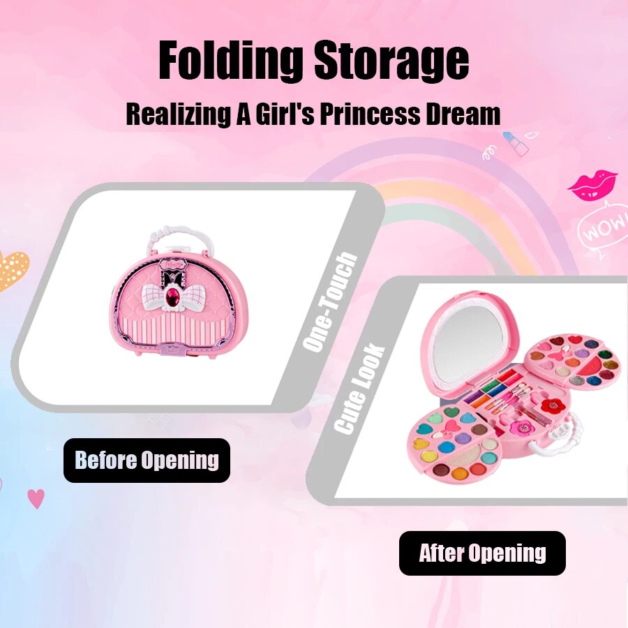 Kids Beauty Toys Makeup Kit Li - Beauty Makeup For Kids ulasan dan harga