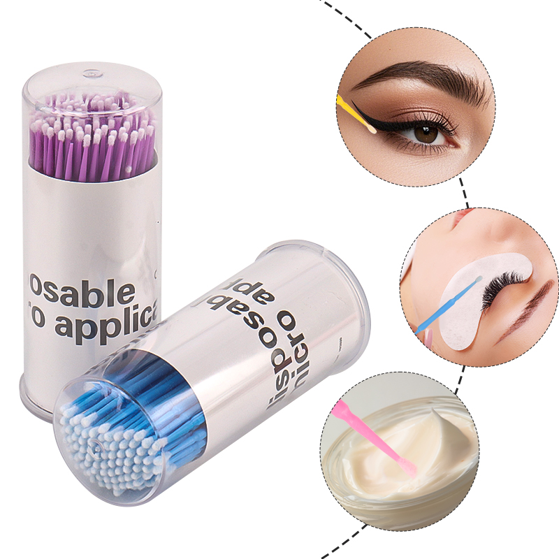 100pcs Disposable Eyelash Brus - Beauty Makeup Brands ulasan dan harga