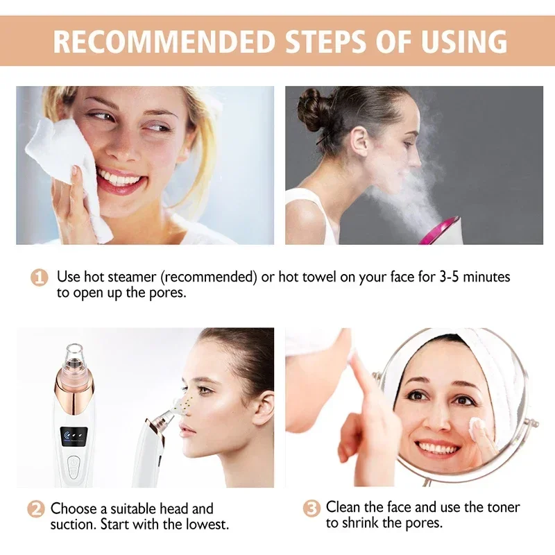 Blackhead Remover Vacuum Sucti - Pore Vacuum ulasan dan harga