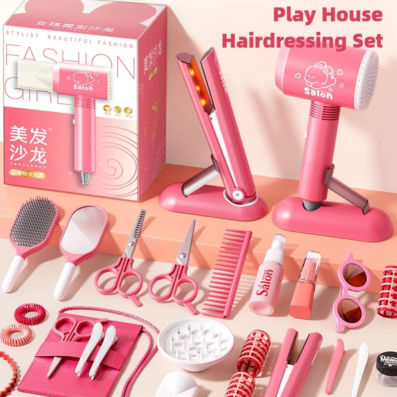 Girls Beauty Salon Set Kids Ha - Beauty Makeup For Kids ulasan dan harga
