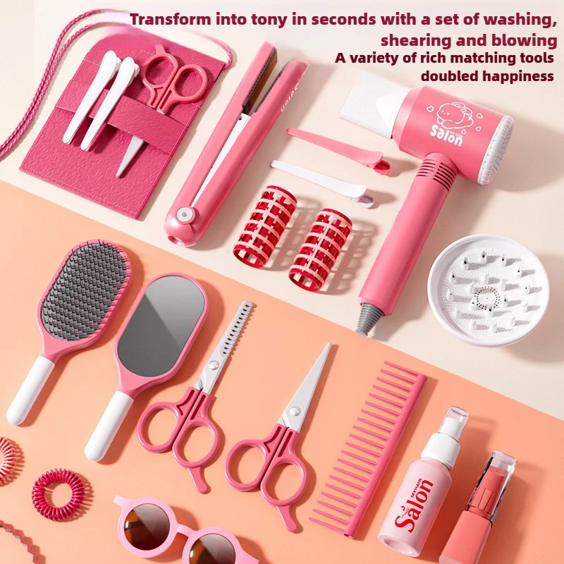 Girls Beauty Salon Set Kids Ha - Beauty Makeup For Kids ulasan dan harga