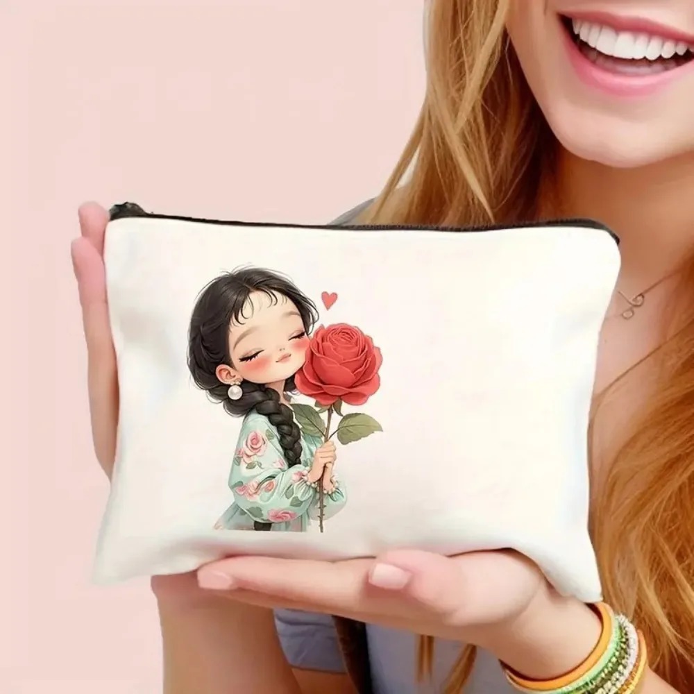 Vintage Chic Makeup Bags Zippe - Beauty Makeup Case ulasan dan harga