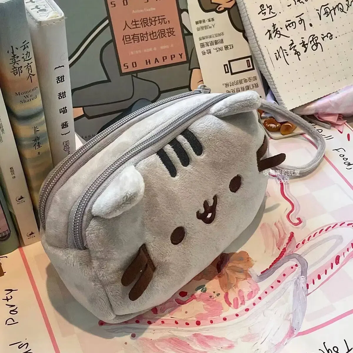 Kawaii Pusheen Fat Cat Cartoon - Beauty Makeup Case ulasan dan harga