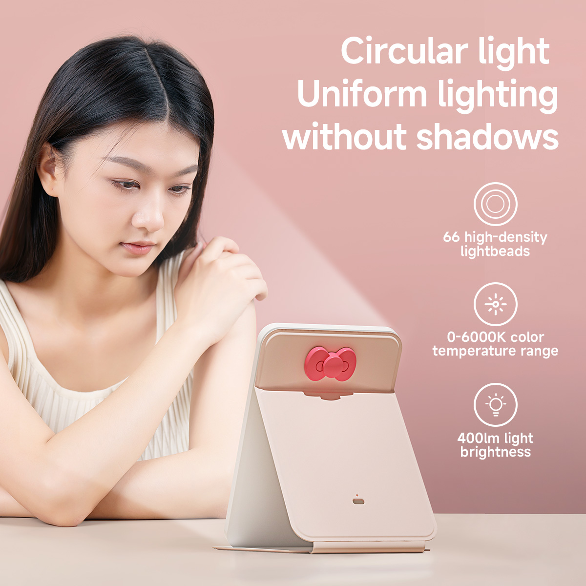 DOCO Makeup Mirror Foldable Po - Beauty Lab Makeup ulasan dan harga
