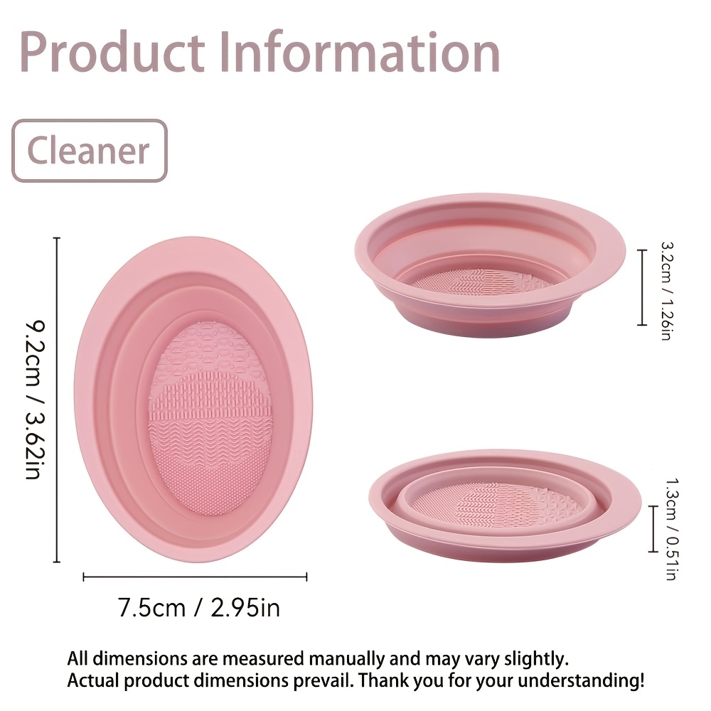 Foldable Silicone Makeup Brush - Beauty Makeup Brands ulasan dan harga