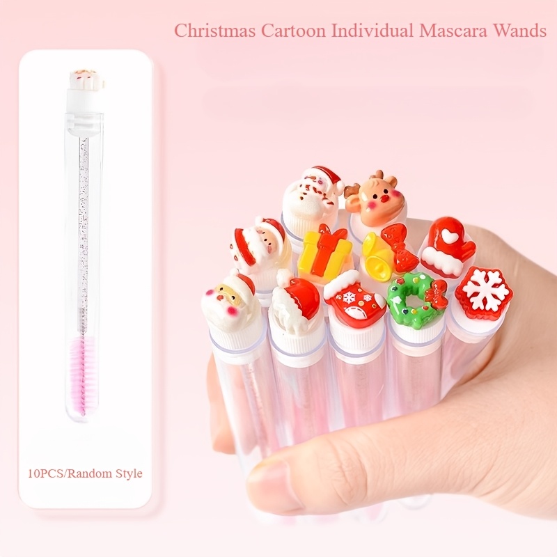 10pcs Christmas Eyelash Brushe - Beauty Makeup Design ulasan dan harga