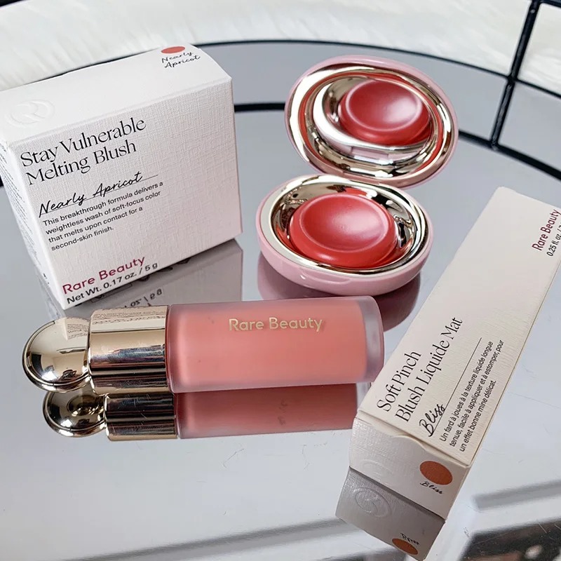 Rare Beauty Liquid Blush With  - Rare Beauty Makeup Highlighter ulasan dan harga