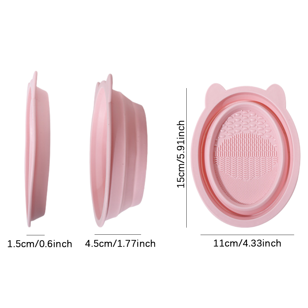 Collapsible Silicone Makeup Br - Beauty Makeup Brands ulasan dan harga