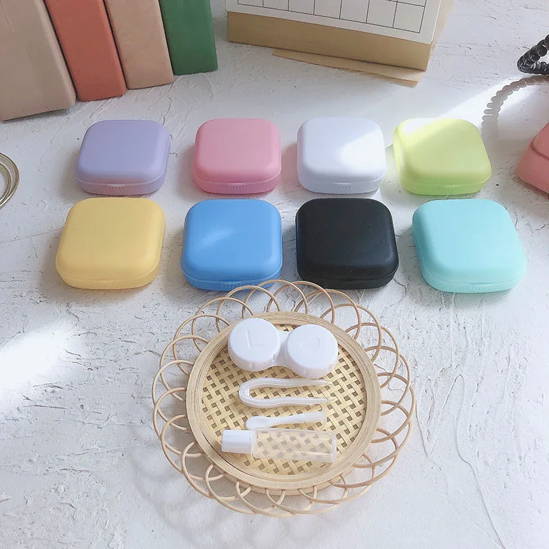 Mini Contact Lens Case Pocket  - Beauty Makeup Kit Box ulasan dan harga