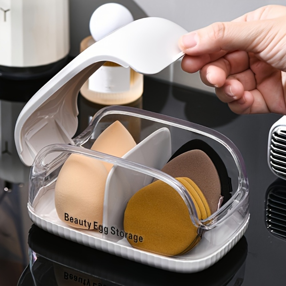 Dual Compartment Beauty Sponge - Beauty Makeup Case ulasan dan harga