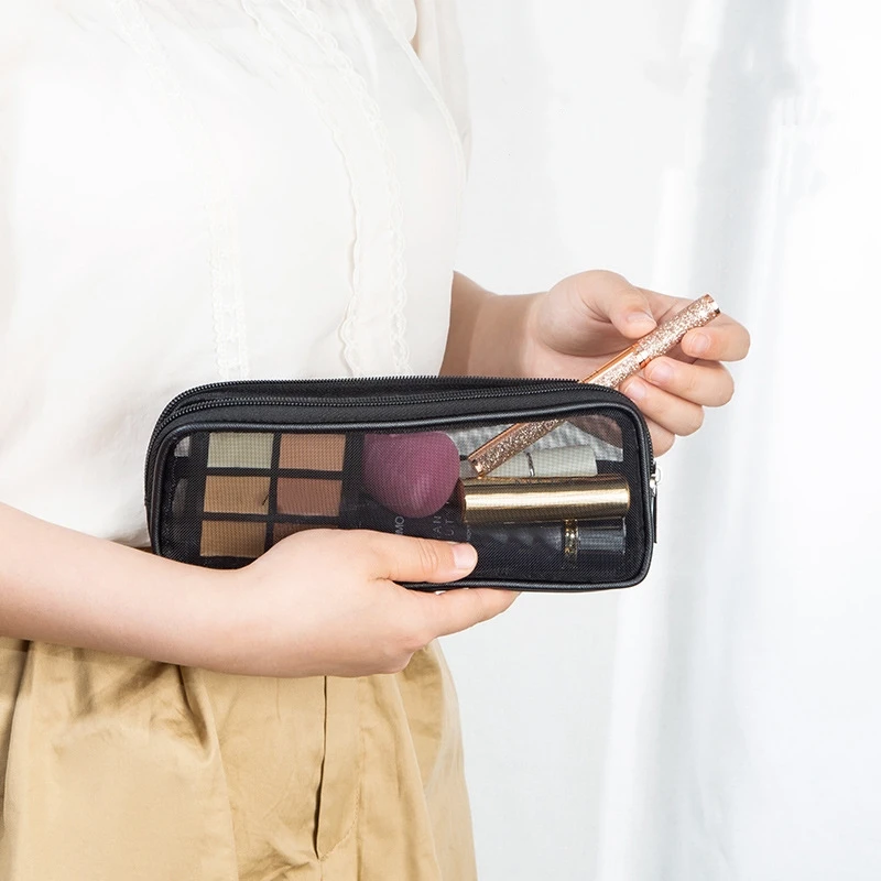 Makeup Brush Travel Case Cosme - Beauty Makeup Kit Box ulasan dan harga